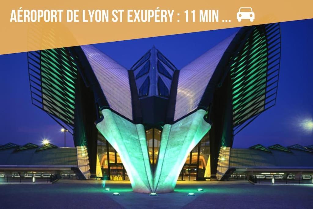 Comfort And Tranquility Near Lyon And Groupama Stadium, 4 Personnes Meyzieu Kültér fotó